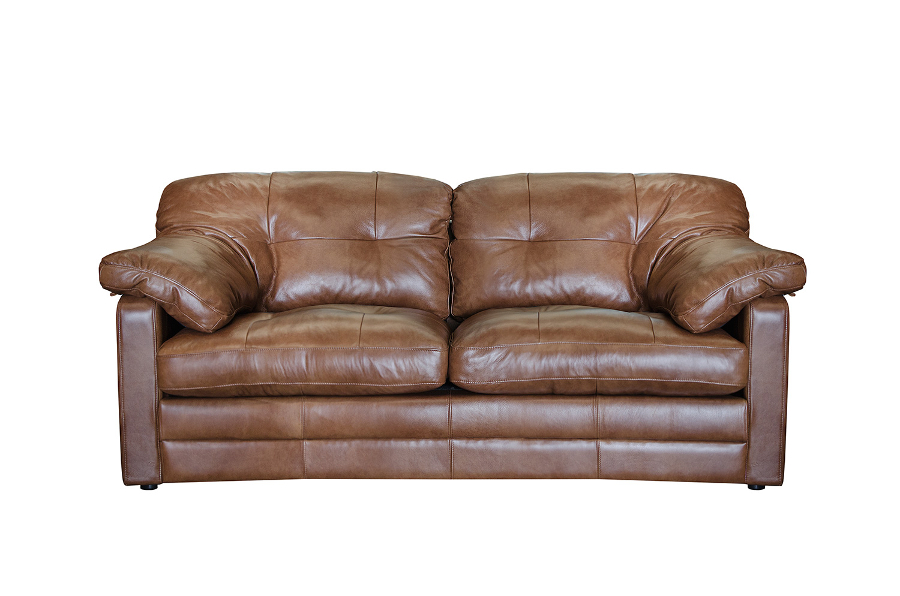 bailey 2 seater leather sofa